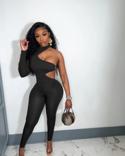 Load image into Gallery viewer, Sexy One Shoulder Hollow Out Jumpsuit

