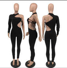 Load image into Gallery viewer, Sexy One Shoulder Hollow Out Jumpsuit
