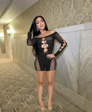 Load image into Gallery viewer, Sexy Solid Hollow Out Rompers
