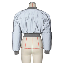 Load image into Gallery viewer, Long Sleeve Zipper Warm Casual Padded Cotton Jacket
