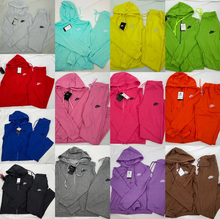 Load image into Gallery viewer, Plus Size Sports Fashion Casual Hood Coat Pants 2 Piece Set
