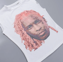 Load image into Gallery viewer, Fashion Print Sleeveless T Shirt
