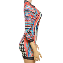 Load image into Gallery viewer, Fashion Print Long Sleeve Mini Dress

