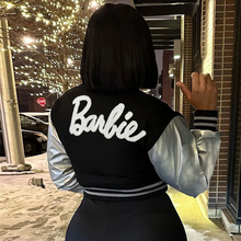 Load image into Gallery viewer, Fashion Embroidery Splicing Slim Baseball Jacket
