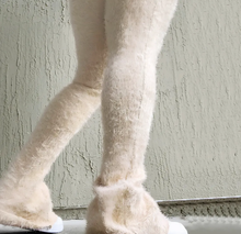 Load image into Gallery viewer, Solid Color Plush Casual Micro Flare Pants
