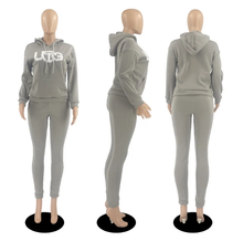Load image into Gallery viewer, Casual Fleece Hoodies Pants Two Piece Sets
