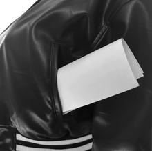 Load image into Gallery viewer, Leather Casual Baseball Jacket
