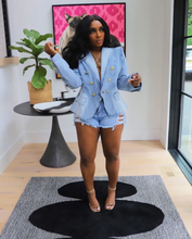 Load image into Gallery viewer, Fashion Double Breasted Denim Jacket Coats
