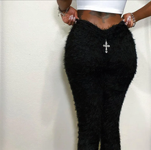 Load image into Gallery viewer, Fashion Crucifixion Woolen Slim Pants
