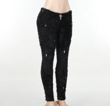 Load image into Gallery viewer, Fashion Crucifixion Woolen Slim Pants
