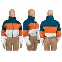 Load image into Gallery viewer, Plus Size Winter Warm Zipper Cotton Padded Coats
