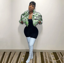 Load image into Gallery viewer, Plus Size Cartoon Print Winter Warm Down Jacket
