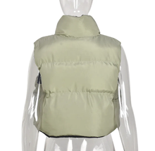 Load image into Gallery viewer, Reversible Wear Zipper Vest Warm Cotton Jacket
