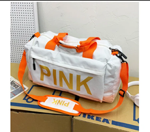 Load image into Gallery viewer, PINK Letter Travel Sports Portable Shoulder Storage Bag
