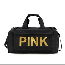 Load image into Gallery viewer, PINK Letter Travel Sports Portable Shoulder Storage Bag
