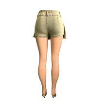 Load image into Gallery viewer, Fake Two-piece Jeans Shorts Pleated Skirt
