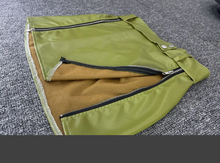 Load image into Gallery viewer, Solid Color PU Leather Zip Two Piece Skirt Set
