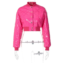 Load image into Gallery viewer, Solid Color Long Sleeve Cotton Jacket
