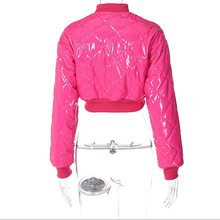 Load image into Gallery viewer, Solid Color Long Sleeve Cotton Jacket
