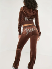 Load image into Gallery viewer, Velvet Coat Pants Two Piece Set
