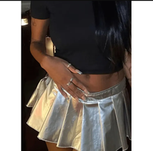 Load image into Gallery viewer, Ruffled Pleated Half-Body Skirt
