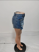 Load image into Gallery viewer, Fashion Irregular Denim Half-body Skirt
