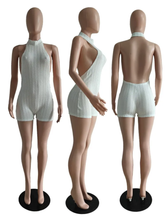 Load image into Gallery viewer, Sexy Sleeveless Backless Romper
