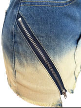 Load image into Gallery viewer, Vintage Sexy Zipper Denim Skirt
