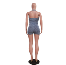 Load image into Gallery viewer, Casual Stripe Tank Top Shorts 2 Piece Set
