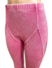 Load image into Gallery viewer, Solid Ribber Short Sleeve Two Piece Pants Set
