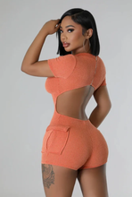 Load image into Gallery viewer, Solid Color Casual Short Sleeve Slim Romper
