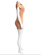 Load image into Gallery viewer, Rib Washed Deep V Lapel Romper
