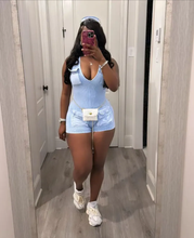 Load image into Gallery viewer, Casual V Neck Sleeveless Romper
