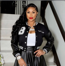 Load image into Gallery viewer, Plus Size Casual Patchwork Baseball Jacket
