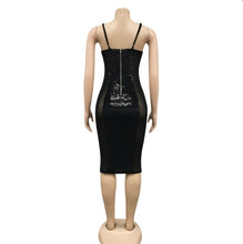 Load image into Gallery viewer, Sexy Sequins Spagheti Strap Night Club Dress
