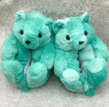 Load image into Gallery viewer, Teddy Bear Home Cute Plush Warm Slippers
