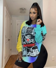 Load image into Gallery viewer, Casual Printed O Neck Long Sleeve T Shirt
