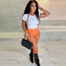 Load image into Gallery viewer, Plus Size Mesh See Through Night Club Pants  Www.dreamempirellc.com
