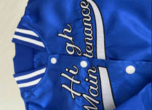 Load image into Gallery viewer, Fashion Short Letter Embroidery Long Sleeve Coat

