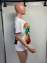 Load image into Gallery viewer, Printed Casual Short Sleeve T-shirt
