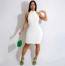 Load image into Gallery viewer, Fashion Sexy Solid Color Halter Midi Dress
