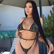 Load image into Gallery viewer, Sexy Printed Bandage Bikinis 2 Piece Sets
