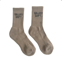 Load image into Gallery viewer, Fashion Women And Men Letters Print Solid Color Socks
