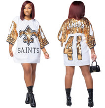 Load image into Gallery viewer, Fashion Sequin Loose Dress
