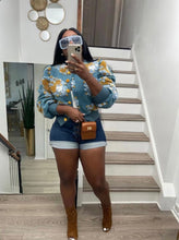 Load image into Gallery viewer, Flower Single-breasted Long Sleeve Coats

