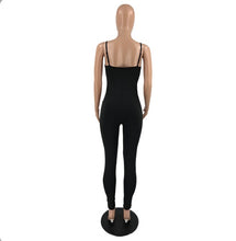 Load image into Gallery viewer, Solid Color Sexy Sling Jumpsuit
