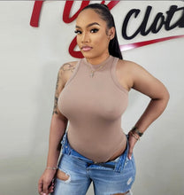 Load image into Gallery viewer, Solid Color Sleeveless Vest Bodysuit
