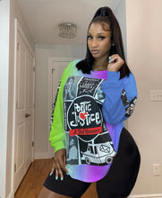 Load image into Gallery viewer, Casual Printed O Neck Long Sleeve T Shirt
