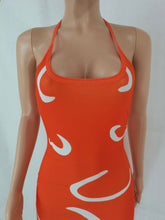 Load image into Gallery viewer, Sexy Printed Halter Slim Mini Dress
