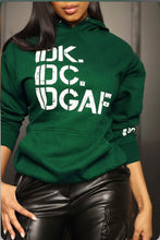 Load image into Gallery viewer, Plus Size Letter Print Hooded Casual Sweatshirt
